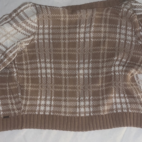 Hollister Sweater Vest, Brown button up - Picture 4 of 4